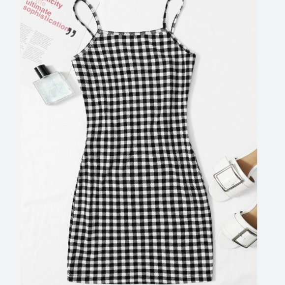 SHEIN Buffalo Plaid Dress - Picture 1 of 3